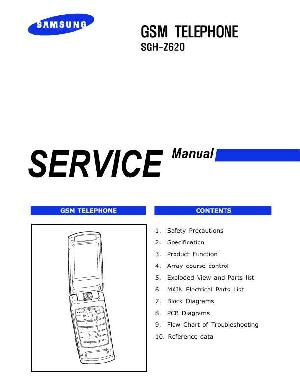 Сервисная инструкция Samsung SGH-Z620 ― Manual-Shop.ru
