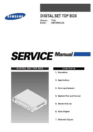 Сервисная инструкция Samsung SIRT100X ― Manual-Shop.ru