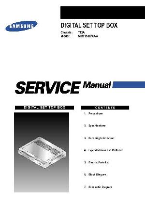 Сервисная инструкция Samsung SIRT150X ― Manual-Shop.ru