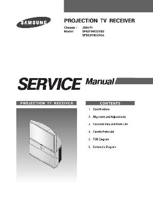 Сервисная инструкция Samsung SP-43T9, SP-52Q7, шасси J59A(P) ― Manual-Shop.ru