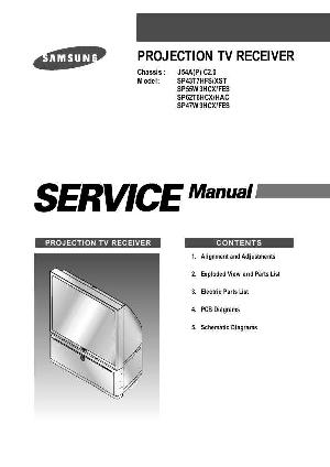 Service manual Samsung SP-47W3HCX FES, J54A(P) C2.0 ― Manual-Shop.ru