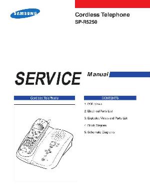 Сервисная инструкция Samsung SP-R5250 ― Manual-Shop.ru