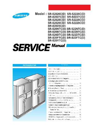 Сервисная инструкция Samsung SRG-V57, SRG-569MV, SRG-569LV, SRG-V52, SRG-519MV, SRG-519LV ― Manual-Shop.ru