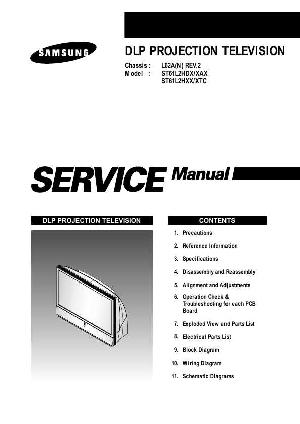Сервисная инструкция Samsung ST-61L2HDX, ST-61L2HXX, L62A(N) ― Manual-Shop.ru