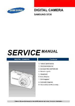 Сервисная инструкция Samsung ST30 ― Manual-Shop.ru