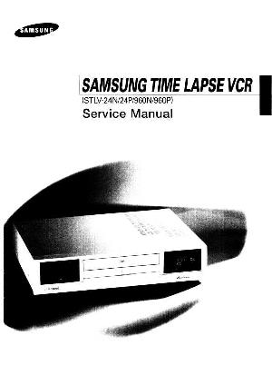 Сервисная инструкция Samsung STLV-24N, STLV-24P, 960N, 960P ― Manual-Shop.ru