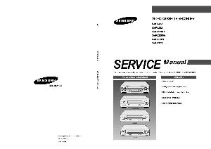 Сервисная инструкция Samsung SVR-433, SVR-233, SVR-230B, SVR-230W, SVR-2301, SVR-131 ― Manual-Shop.ru