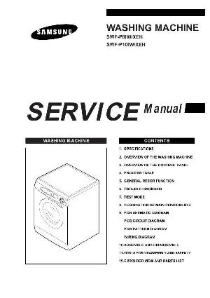Сервисная инструкция Samsung SWF-P8IW, SWF-P10IW ― Manual-Shop.ru