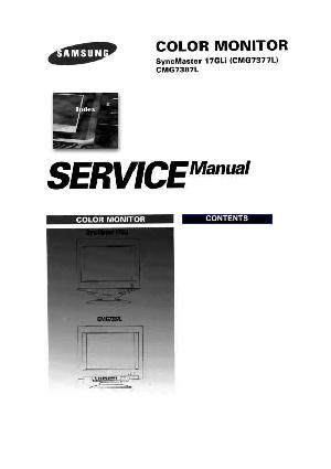 Сервисная инструкция Samsung Syncmaster 17GLI ― Manual-Shop.ru