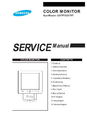 Сервисная инструкция Samsung Syncmaster 320TFT, 520TFT ― Manual-Shop.ru