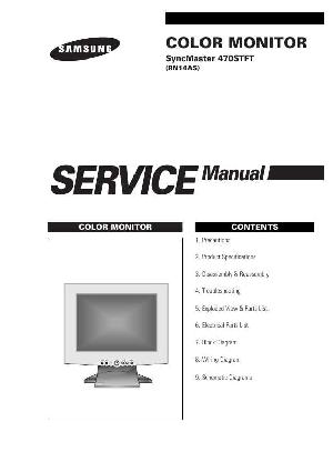 Сервисная инструкция Samsung Syncmaster 470STFT ― Manual-Shop.ru