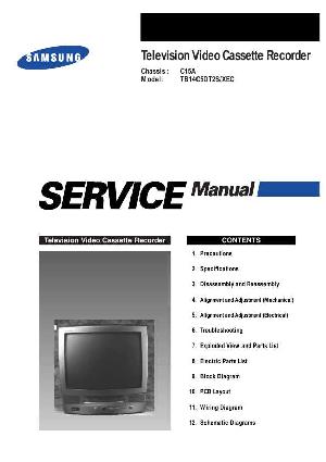 Сервисная инструкция Samsung TB14C5DT2S, Chassis C15A ― Manual-Shop.ru