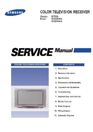 Service manual Samsung WS28W6HA, WS32W6HA SCT53A ― Manual-Shop.ru