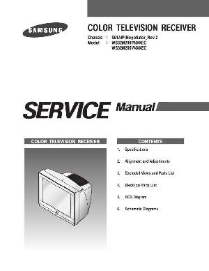 Сервисная инструкция Samsung WS32M206 S61A(P) ― Manual-Shop.ru