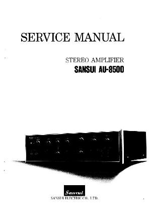 Сервисная инструкция Sansui AU-8500 ― Manual-Shop.ru