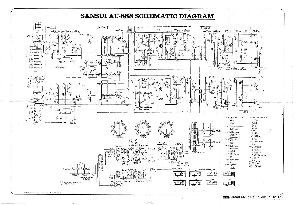 Сервисная инструкция Sansui AU-888 (schematic) ― Manual-Shop.ru