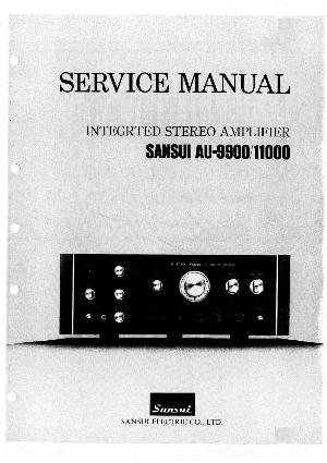 Сервисная инструкция Sansui AU-9900, AU-11000 ― Manual-Shop.ru