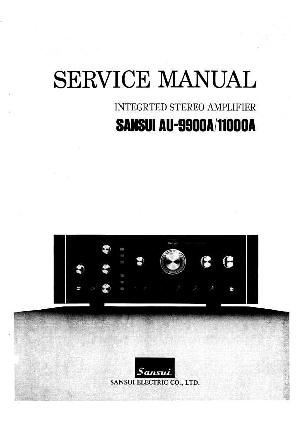 Сервисная инструкция Sansui AU-9900A, AU-11000A ― Manual-Shop.ru