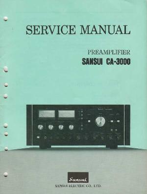 Service manual Sansui CA-3000 ― Manual-Shop.ru