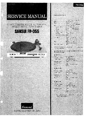 Сервисная инструкция Sansui FR-D55  ― Manual-Shop.ru