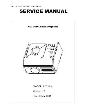 Сервисная инструкция Sansui PJD-501A ― Manual-Shop.ru