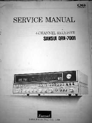 Service manual Sansui QRX-7001 ― Manual-Shop.ru
