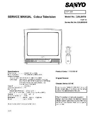 Service manual Sanyo C20LB87B ― Manual-Shop.ru