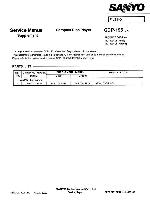 Service manual Sanyo CDP-195