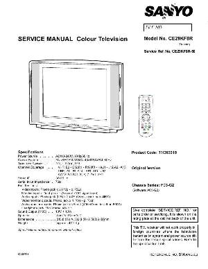 Service manual SANYO CE29KF8R ― Manual-Shop.ru