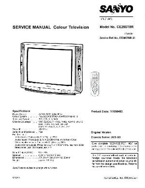 Service manual SANYO CE29ST8R ― Manual-Shop.ru