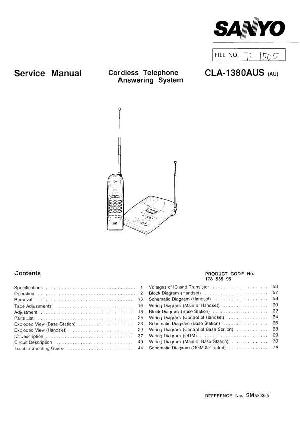 Service manual Sanyo CLT-1380 ― Manual-Shop.ru