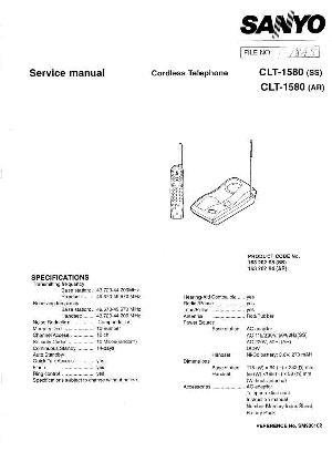 Service manual Sanyo CLT-1580 ― Manual-Shop.ru