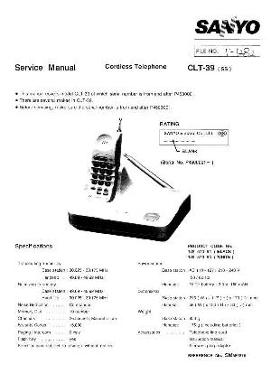 Service manual Sanyo CLT-39 ― Manual-Shop.ru
