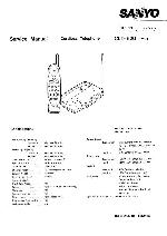 Service manual Sanyo CLT-520