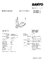 Сервисная инструкция Sanyo CLT-533, CLT-543