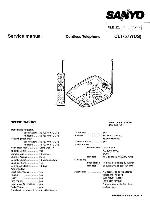 Сервисная инструкция Sanyo CLT-577