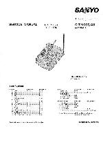 Service manual Sanyo CLT-9665