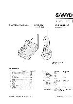 Сервисная инструкция Sanyo CLT-9670