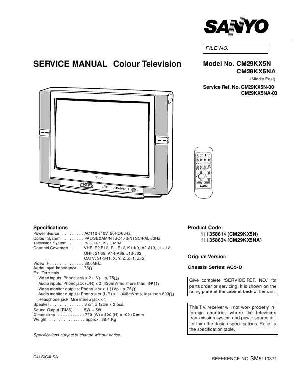 Service manual Sanyo CM29KX5N ― Manual-Shop.ru