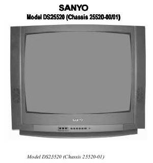 Сервисная инструкция SANYO DS25520 ― Manual-Shop.ru