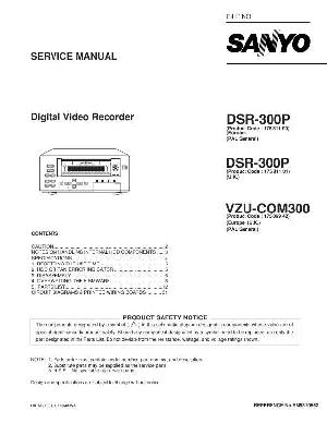 Service manual Sanyo DSR-300P ― Manual-Shop.ru