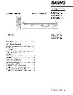 Service manual Sanyo DWM-380