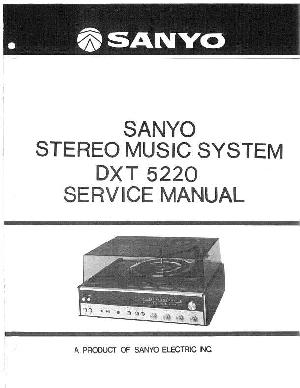 Service manual Sanyo DXT-5220 ― Manual-Shop.ru