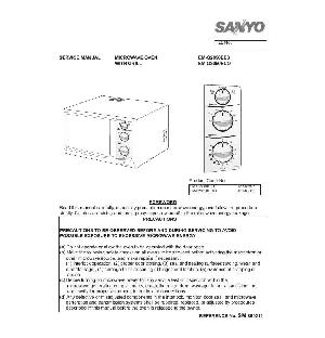 Сервисная инструкция Sanyo EM-G2050 ― Manual-Shop.ru
