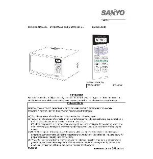 Service manual Sanyo EM-G454 ― Manual-Shop.ru