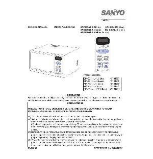 Сервисная инструкция Sanyo EM-S054 ― Manual-Shop.ru