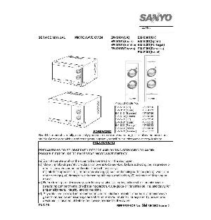 Сервисная инструкция Sanyo EM-S101, EM-S102 ― Manual-Shop.ru