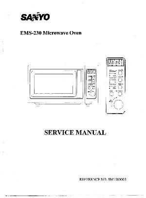 Сервисная инструкция Sanyo EM-S230 ― Manual-Shop.ru