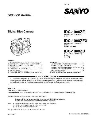Сервисная инструкция SANYO IDC-1000ZEX ― Manual-Shop.ru