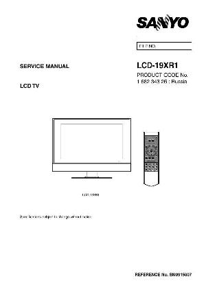 Сервисная инструкция Sanyo LCD-19XR1 ― Manual-Shop.ru